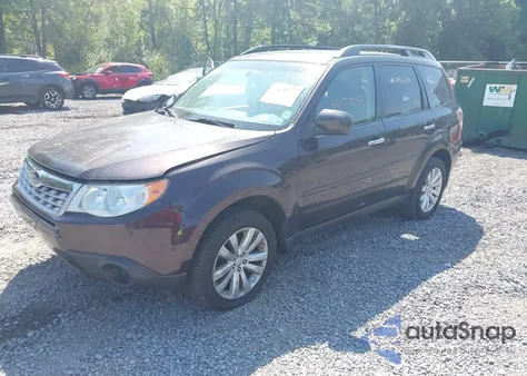 2013 Subaru Forester 2.5X Premium from USA, damaged, VIN JF2SHADC6DH434878